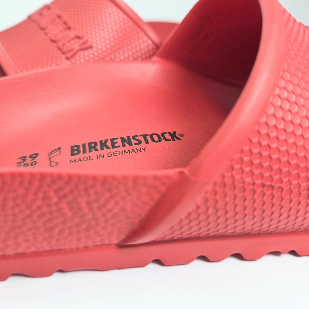 Birkenstock Barbados EVA Active Red Waterproof Slide Sandal EU 39 W 8.5 - Picture 14 of 16